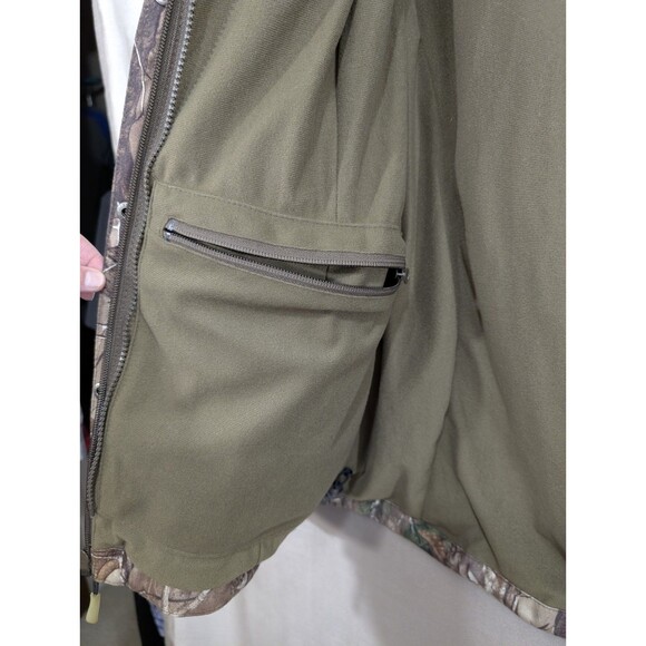 Cabela's Outfit Her Dry Plus Camo Hunting Hooded Coat & Jacket Layer Size SMALL - Picture 16 of 16